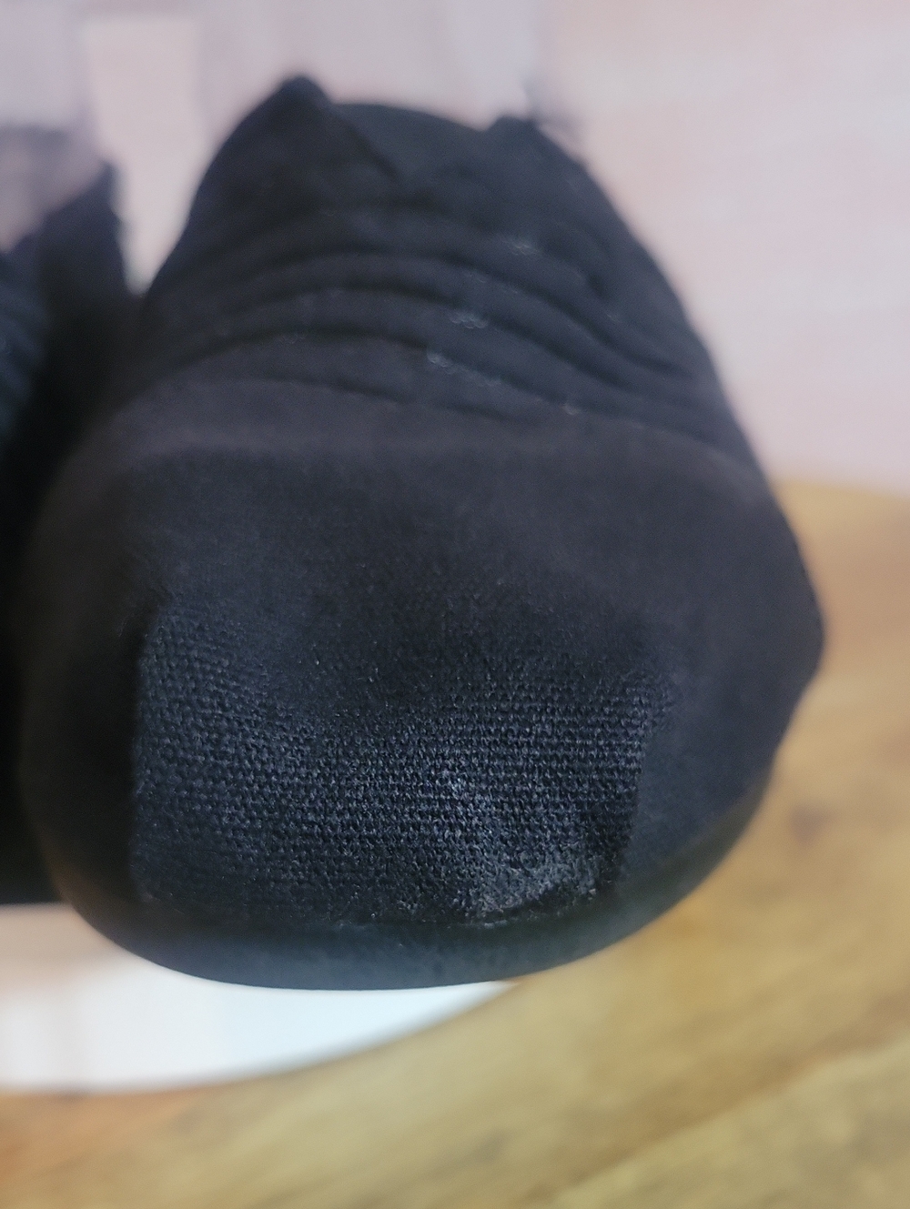 Sketchers BOBS Black Mesh Slip On Shoes - Picture 4 of 9